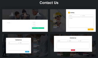 高端企業產品與服務網頁設計模板 打造數字化時代的卓越品牌形象